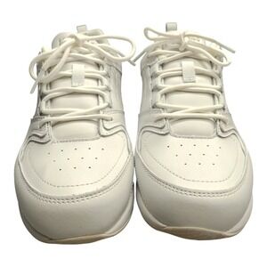 Propet Life Walker Sport Sneakers Womens Size 8D White Leather Lace Up WAA312L
